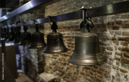 Old metal bells