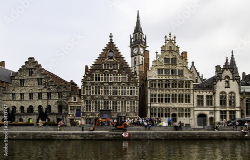 Nice view of the city of Ghent
