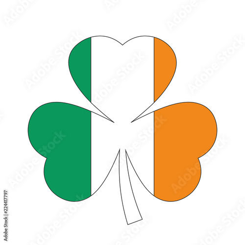 Shamrock Ireland vector symbol