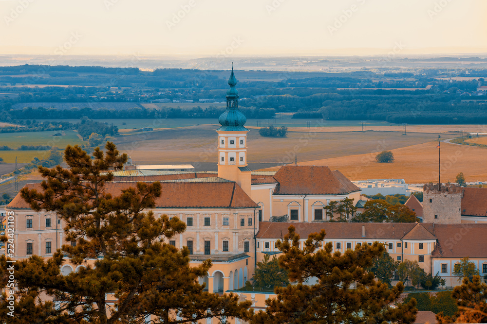Mikulov city and castle, Czech Republic