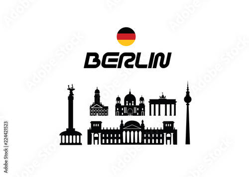 Berlin architecture buildings the capital of Germany 