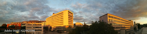 Photos panorama vom parkdeck in detmold