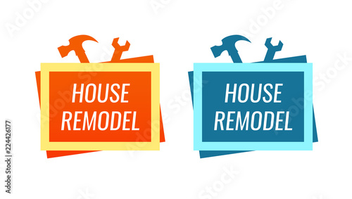 House Remodel, Style Logo f...