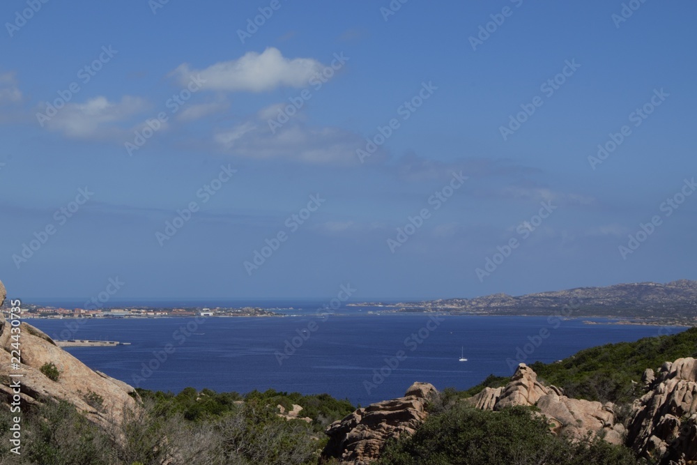 Fototapeta premium mare sea rocce blu