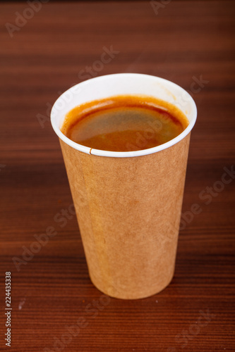 Cup Americano coffee