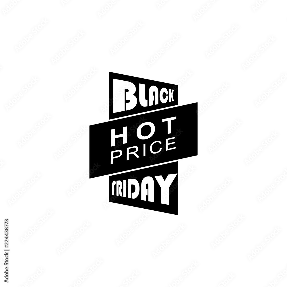 Black Friday poster stiker Black Friday poster stiker