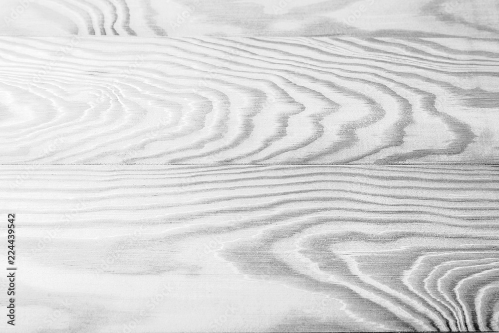 Obraz premium black and white background of light wooden boards on the whole frame