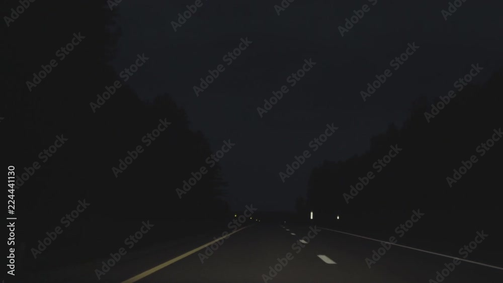Night Highway Driving Night Highway Driving