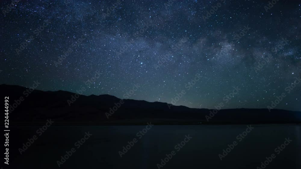Milky Way Rise over Inyo Mountains Death Valley California USA Milky Way Rise over Inyo Mountains Death Valley California USA