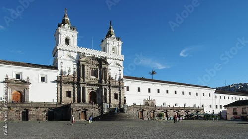 Saint Francis Church and Monastery, Plaza San Francisco, Old Town, Quito, Pichincha Province, Ecuador