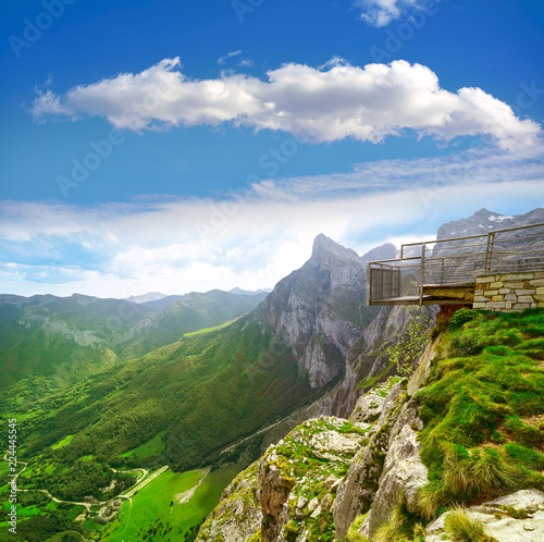 Fuente De mountains in Cantabria Spain photo