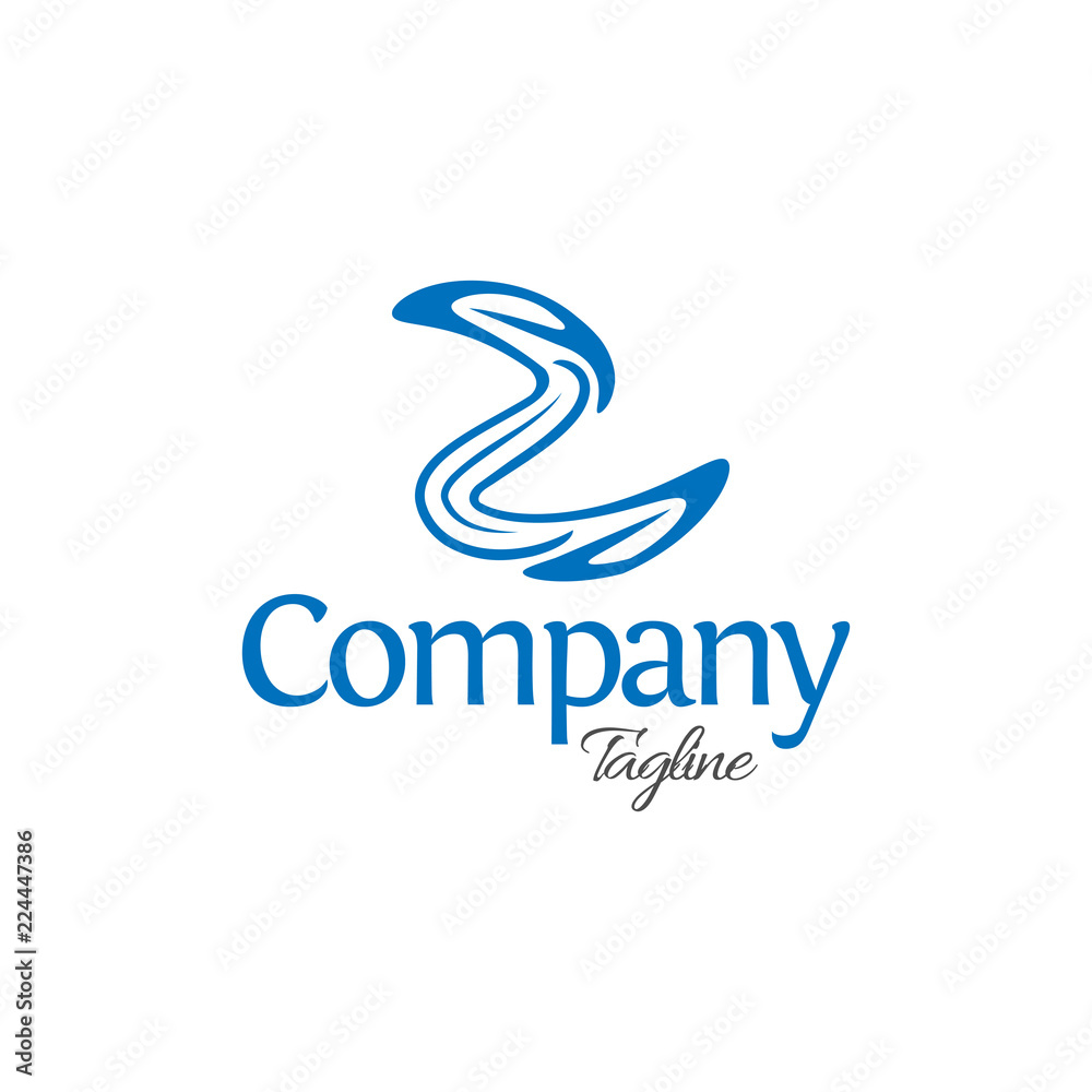 Letter z logo with circle vector icon, flat design Letter z logo with circle vector icon, flat design