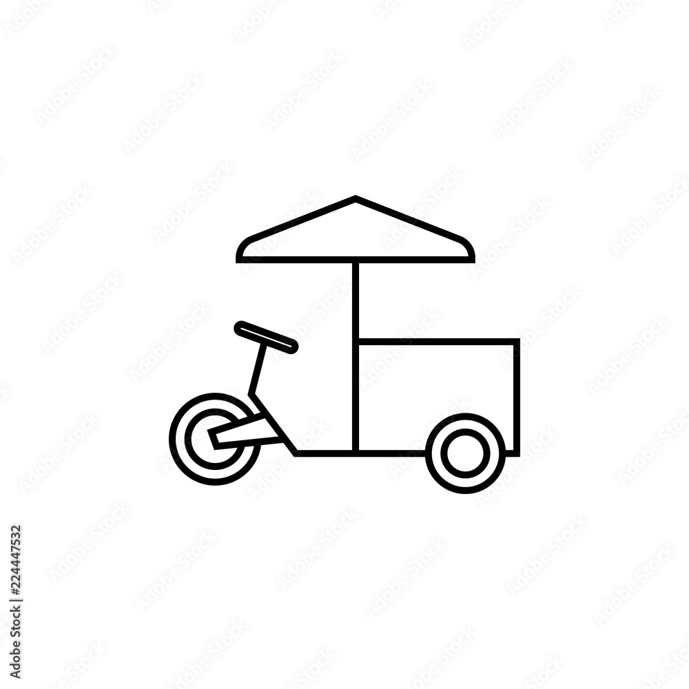 led stall icon. Element of fast food for mobile concept and web apps icon. Thin line icon for website design and development, app development led stall icon. Element of fast food for mobile concept and web apps icon. Thin line icon for website design and development, app development