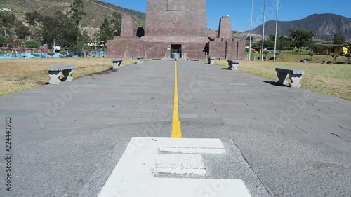 Monument to the Equator, Ciudad Mitad del Mundo, Middle of the World City, Pichincha Province, Ecuador