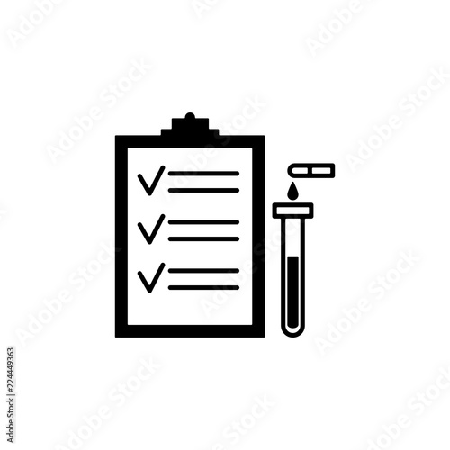 document, exam icon. Element of genetics and bioengineering icon. Premium quality graphic design icon. Signs and symbols collection icon for websites, web design, mobile app