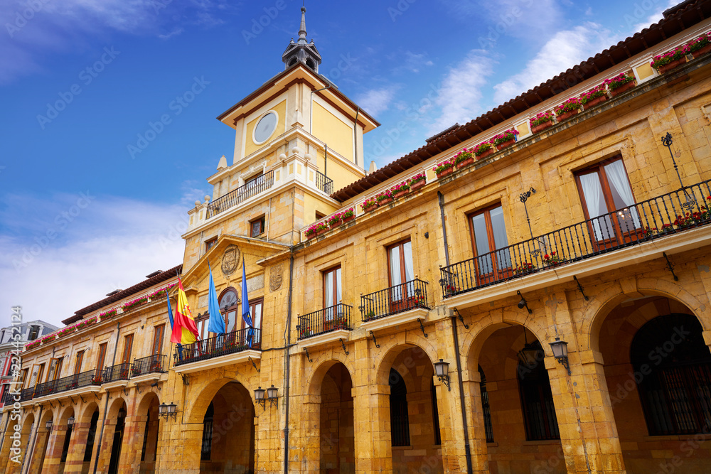 Obraz premium Oviedo in Asturias of Spain