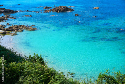 Fototapeta Naklejka Na Ścianę i Meble -  Sanxenxo also Sanjenjo beach in Pontevedra