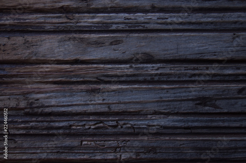 Madera oscura y vieja