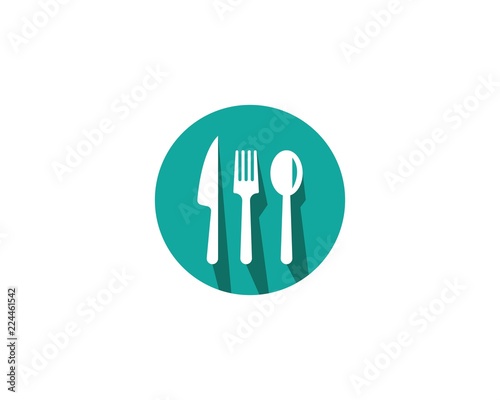 fork,knife and spoon icon