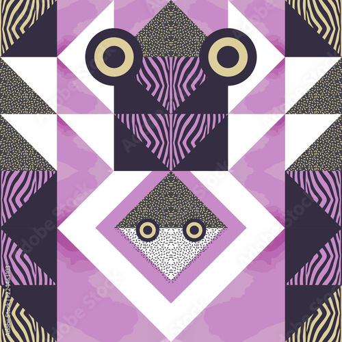Trendy geometric abstract m...