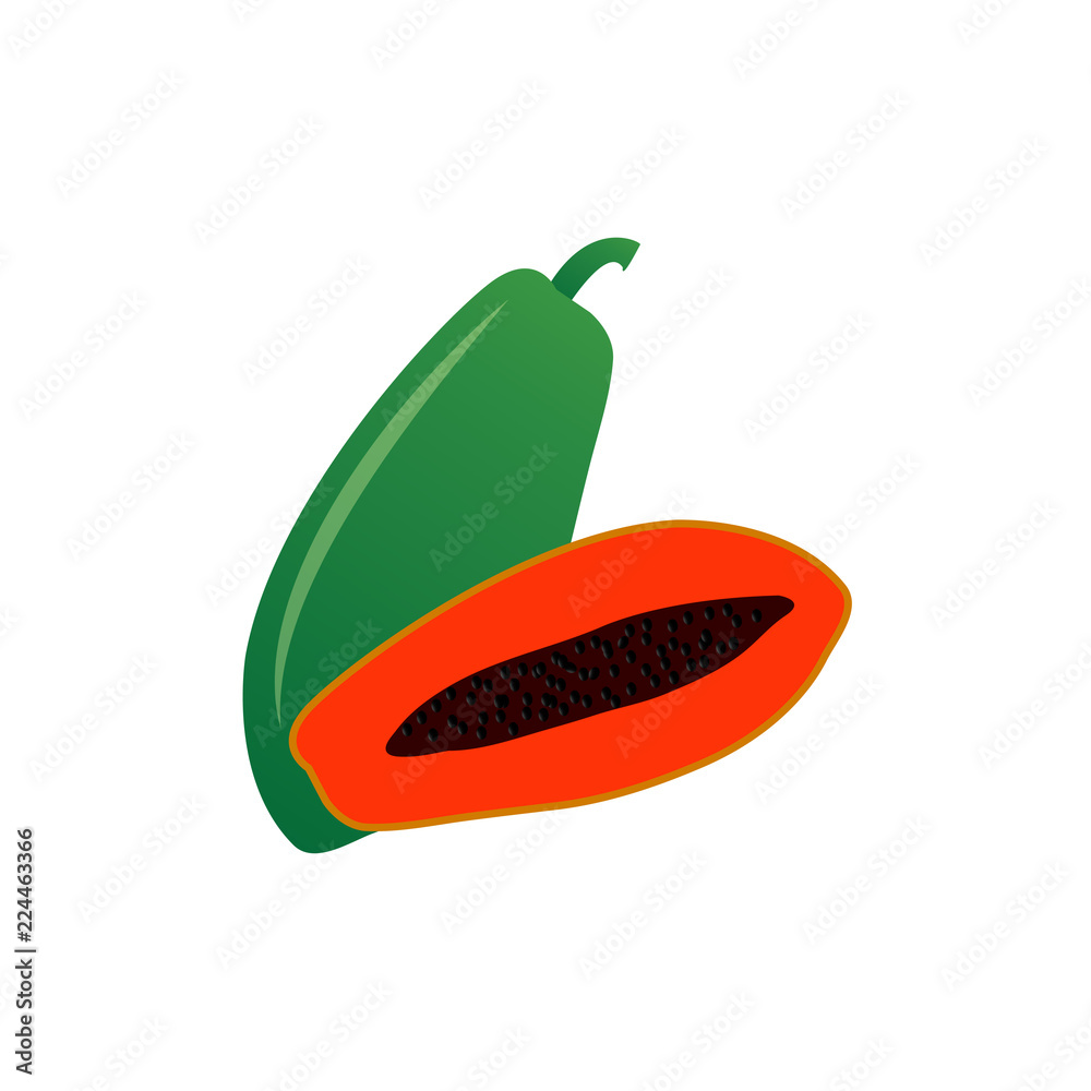 papaya logo icon design template vector papaya logo icon design template vector