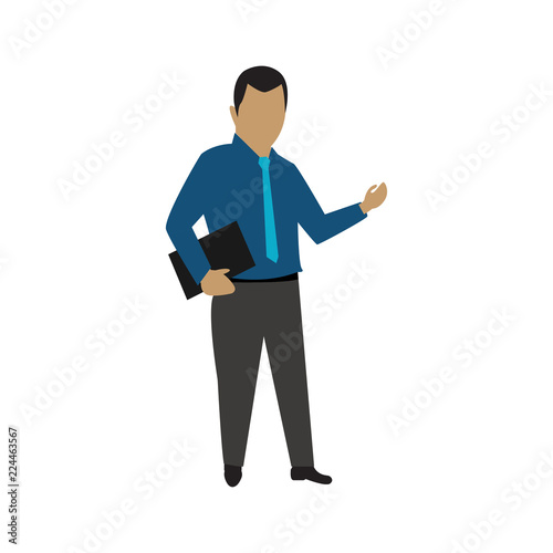 people standing flat style vector graphic design illustration