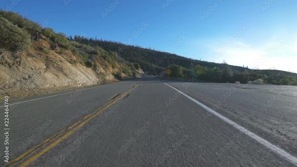Winter Snow Mountain Highway Driving Plate Front View 19 Winter Snow Mountain Highway Driving Plate Front View 19