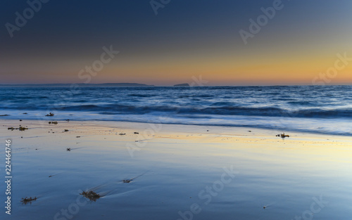 Clear Skies Sunrise Seascape photo