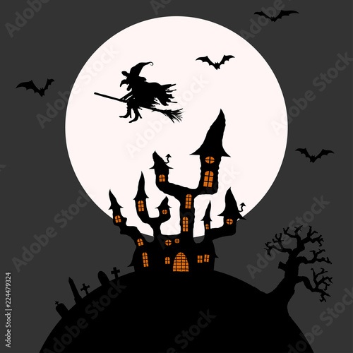 scary Halloween background