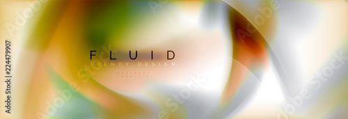 Abstract background holographic liquid colors design