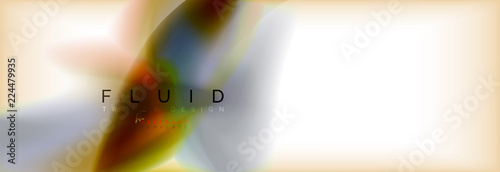 Abstract background holographic liquid colors design