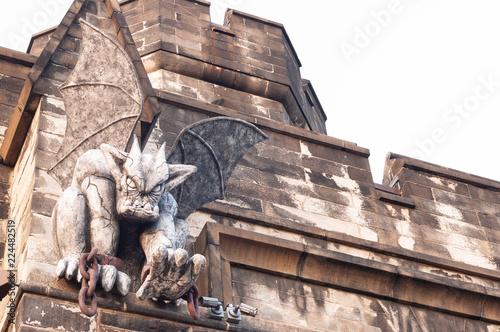 Photography Gargoyle Eastern State Penitentiary