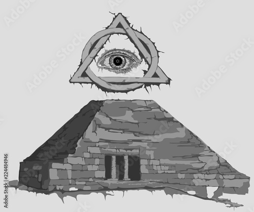 The all-seeing eye of Horus
