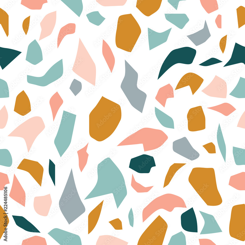 Terrazzo pattern.Perfect design for posters, cards, textile, web pages.