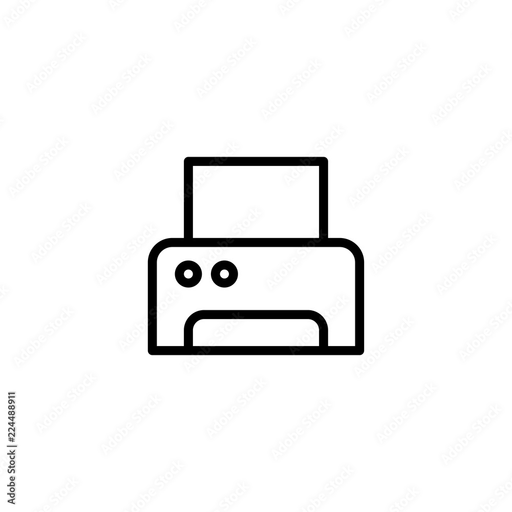 printer icon vector printer icon vector