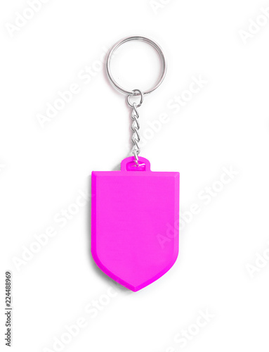 purple keychain trinket
