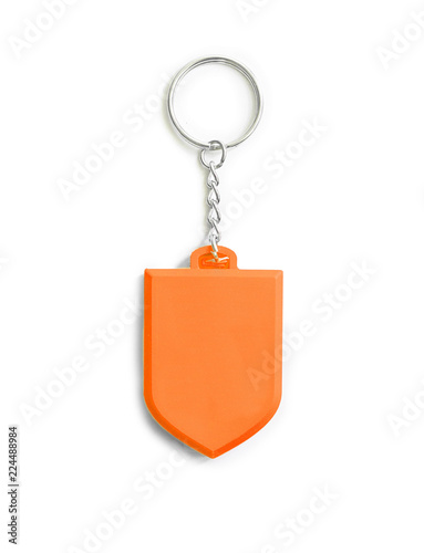 orange keychain trinket
