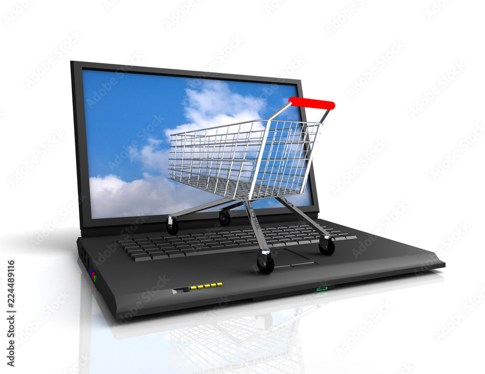 online shopping concept