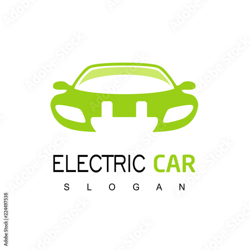 Electric Car Logo Design