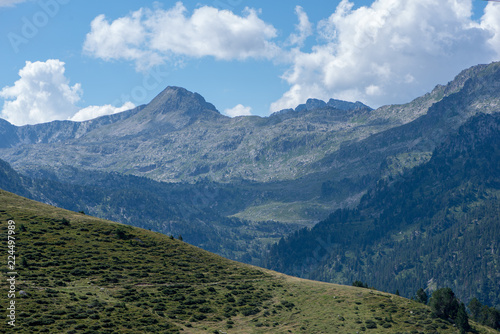 Mountains in the Bonaigua in the Valley of Aran, Pyrenees photo