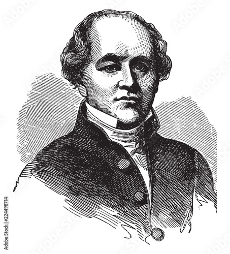 Eleazar Williams, vintage illustration