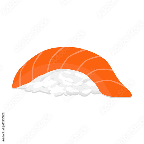 Sushi sake vector
