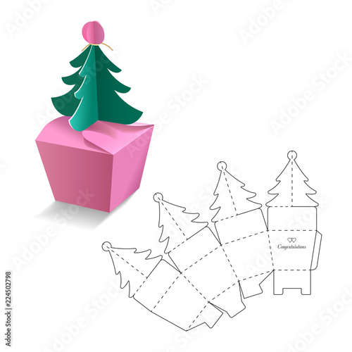 Retail Box with Blueprint Template