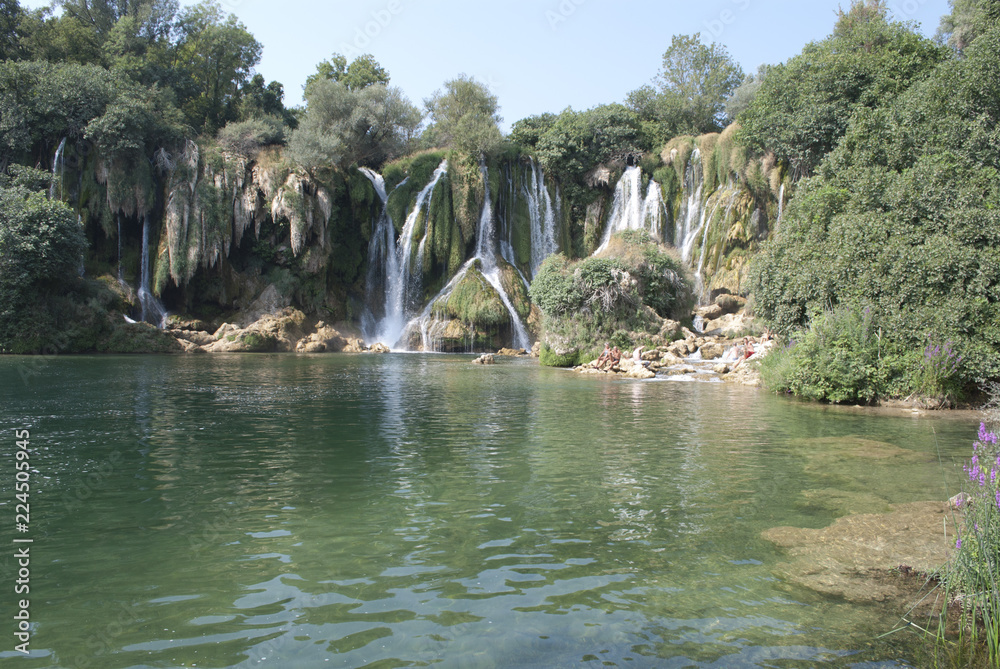 Naklejka premium Waterfall