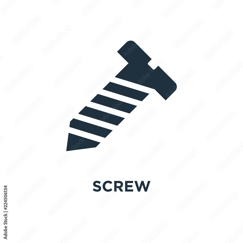 Obraz premium screw icon