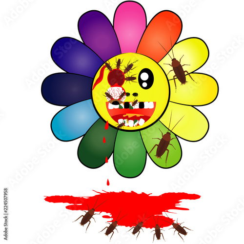 flower , hot  flower