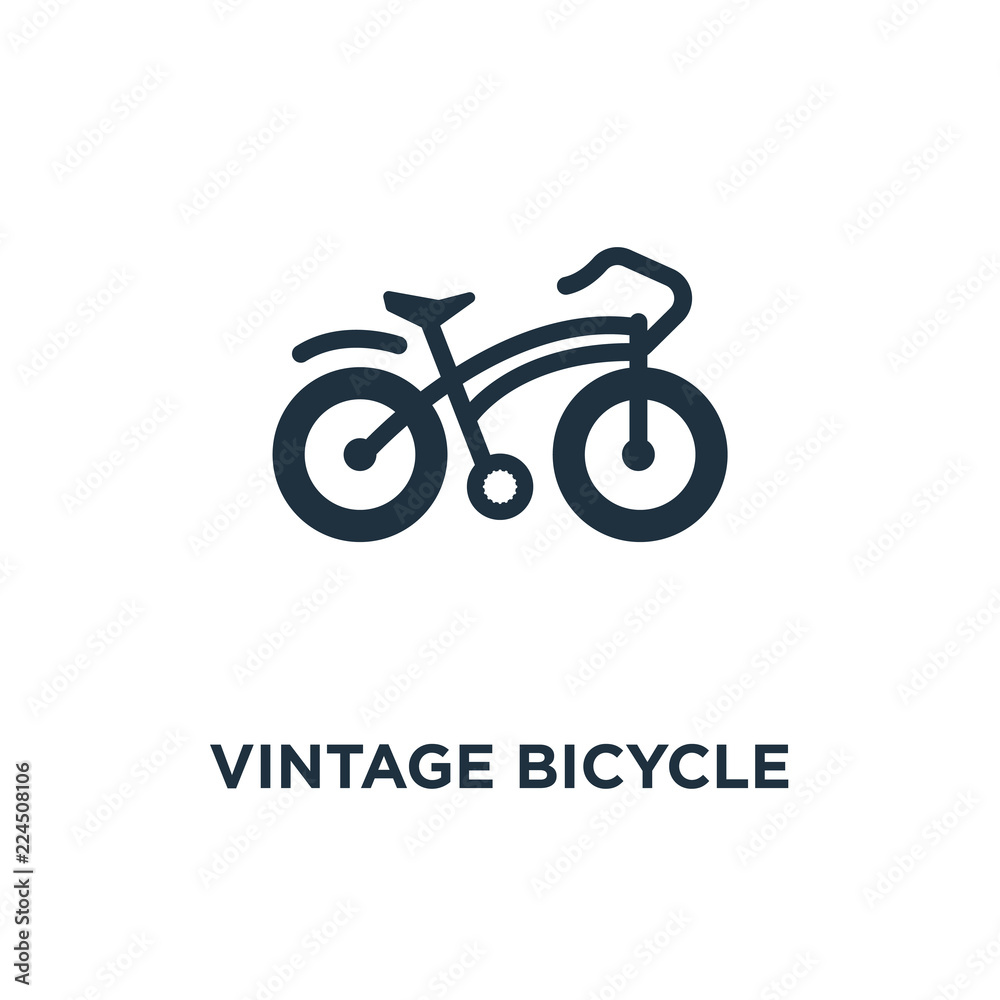 Fototapeta premium vintage bicycle icon