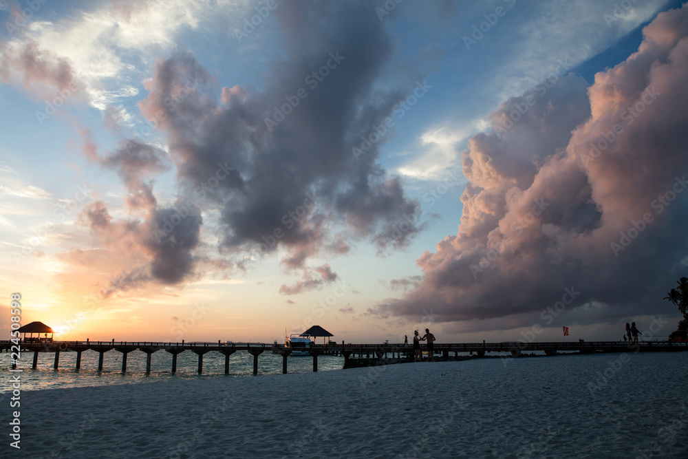 Fototapeta premium beach sunset