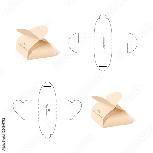 Retail Box with Blueprint Template