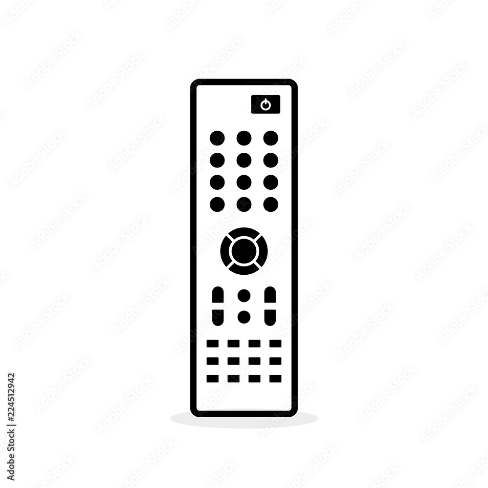 tv remote clipart